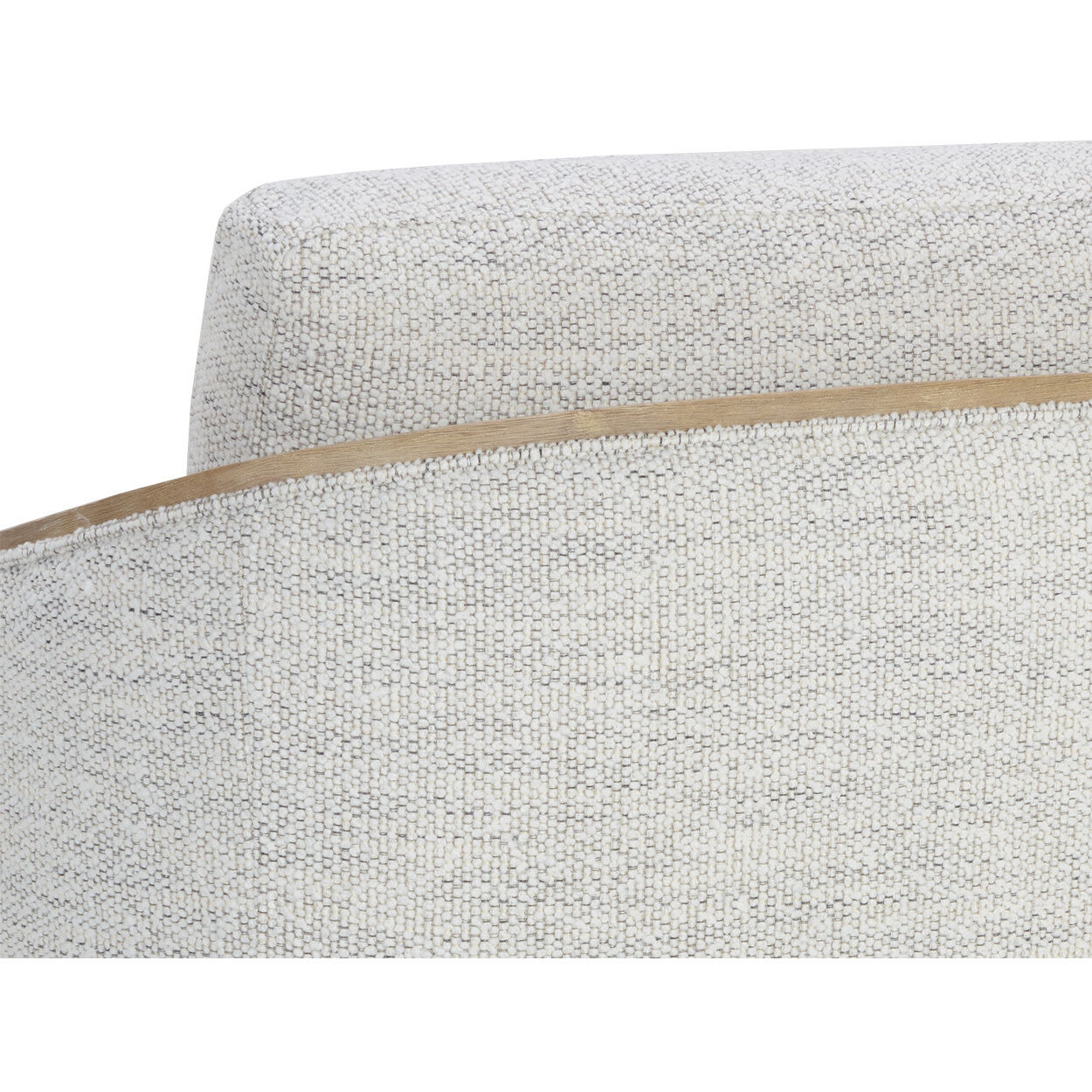 Tasia Merino Cotton Swivel Lounge Chair, Swivel